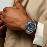 Buy Shop Seiko Prospex Polygonal Divers Automatic Blue Dial Silver Steel Strap Watch for Men - SPB483J1 USA Online