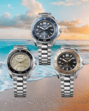 Buy Shop Seiko Prospex Polygonal Divers Automatic Blue Dial Silver Steel Strap Watch for Men - SPB483J1 USA Online