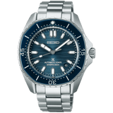 Buy Shop Seiko Prospex Polygonal Divers Automatic Blue Dial Silver Steel Strap Watch for Men - SPB483J1 USA Online