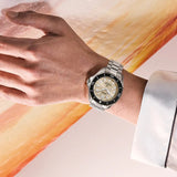 Buy Shop Seiko Prospex Polygonal Divers Automatic Pearl White Dial Silver Steel Strap Watch for Men - SPB481J1 USA Online