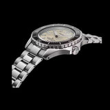 Buy Shop Seiko Prospex Polygonal Divers Automatic Pearl White Dial Silver Steel Strap Watch for Men - SPB481J1 USA Online