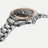 Buy Shop Seiko Prospex Polygonal Sea Diver Automatic Black Dial Silver Steel Strap Watch for Men - SPB485J1 USA Online