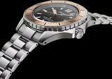 Buy Shop Seiko Prospex Polygonal Sea Diver Automatic Black Dial Silver Steel Strap Watch for Men - SPB485J1 USA Online