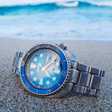 Buy Shop Seiko Prospex Save The Ocean Diver's Automatic Blue Dial Silver Steel Strap Watch for Men - SRPD21J1 USA Online