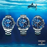 Buy Shop Seiko Prospex Save The Ocean Diver's Automatic Blue Dial Silver Steel Strap Watch for Men - SRPD21J1 USA Online