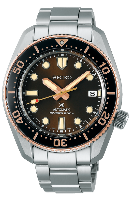Buy Shop Seiko Prospex Sea Diver Automatic Brown Dial Silver Steel Strap Watch For Men - SPB240J1 USA Online