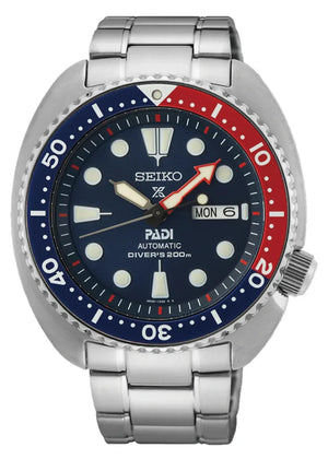 Buy Shop Seiko Prospex Sea Padi Blue Dial Silver Steel Strap Watch for Men - SRPE99K1 USA Online