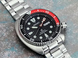 Buy Shop Seiko Prospex Sea Turtle Automatic Black Dial Silver Steel Strap Watch for Men - SRP789K1 USA Online