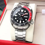Buy Shop Seiko Prospex Sea Turtle Automatic Black Dial Silver Steel Strap Watch for Men - SRP789K1 USA Online