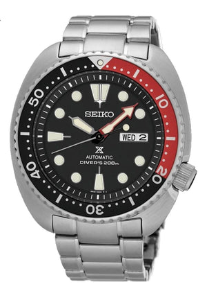 Buy Shop Seiko Prospex Sea Turtle Automatic Black Dial Silver Steel Strap Watch for Men - SRP789K1 USA Online