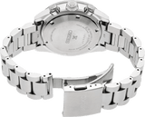 Buy Shop Seiko Prospex Solar Chronograph 1969 Re-interpretation Orange Dial Silver Steel Strap Watch for Men - SSC947 USA Online