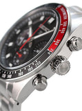 Buy Shop Seiko Prospex Speedtimer Solar Chronograph Black Dial Silver Steel Strap Watch for Men - SSC915 USA Online