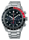 Buy Shop Seiko Prospex Speedtimer Solar Chronograph Black Dial Silver Steel Strap Watch for Men - SSC915 USA Online