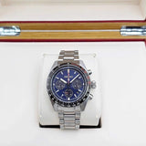 Buy Shop Seiko Prospex Speedtimer Solar Chronograph Blue Dial Silver Steel Strap Watch for Men - SSC815 USA Online