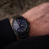 Buy Shop Seiko Prospex Speedtimer Solar Chronograph Blue Dial Silver Steel Strap Watch for Men - SSC815 USA Online