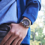 Buy Shop Seiko Prospex Speedtimer Solar Chronograph Blue Dial Silver Steel Strap Watch for Men - SSC815 USA Online