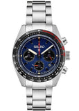 Buy Shop Seiko Prospex Speedtimer Solar Chronograph Blue Dial Silver Steel Strap Watch for Men - SSC815 USA Online
