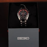 Buy Shop Seiko Prospex Speedtimer Solar Chronograph Datsun 240Z Collaboration Limited Edition Black Dial Two Tone Steel Strap Watch for Men - SSC957 USA Online