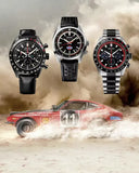 Buy Shop Seiko Prospex Speedtimer Solar Chronograph Datsun 240Z Collaboration Limited Edition Black Dial Two Tone Steel Strap Watch for Men - SSC957 USA Online