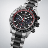 Buy Shop Seiko Prospex Speedtimer Solar Chronograph Datsun 240Z Collaboration Limited Edition Black Dial Two Tone Steel Strap Watch for Men - SSC957 USA Online
