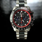 Buy Shop Seiko Prospex Speedtimer Solar Chronograph Datsun 240Z Collaboration Limited Edition Black Dial Two Tone Steel Strap Watch for Men - SSC957 USA Online