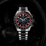 Buy Shop Seiko Prospex Speedtimer Solar Chronograph Datsun 240Z Collaboration Limited Edition Black Dial Two Tone Steel Strap Watch for Men - SSC957 USA Online