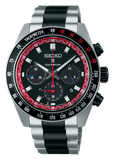 Buy Shop Seiko Prospex Speedtimer Solar Chronograph Datsun 240Z Collaboration Limited Edition Black Dial Two Tone Steel Strap Watch for Men - SSC957 USA Online