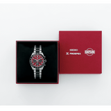 Buy Shop Seiko Prospex Speedtimer Solar Chronograph Datsun 240Z Collaboration Limited Edition Red Dial Two Tone Steel Strap Watch for Men - SBDL123 USA Online