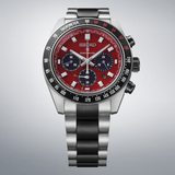 Buy Shop Seiko Prospex Speedtimer Solar Chronograph Datsun 240Z Collaboration Limited Edition Red Dial Two Tone Steel Strap Watch for Men - SBDL123 USA Online