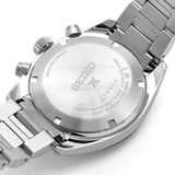 Buy Shop Seiko Prospex Speedtimer Solar Chronograph Gold Dial Silver Steel Strap Watch for Men - SSC817 USA Online