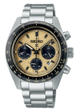 Buy Shop Seiko Prospex Speedtimer Solar Chronograph Gold Dial Silver Steel Strap Watch for Men - SSC817 USA Online
