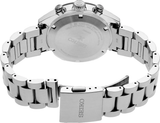 Buy Shop Seiko Prospex Speedtimer Solar Chronograph Green Dial Silver Steel Strap Watch for Men - SSC933 USA Online