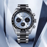 Buy Shop Seiko Prospex Speedtimer Solar Chronograph Limited Edition Blue Dial Two Tone Steel Strap Watch for Men - SSC909 USA Online