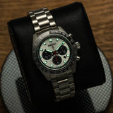 Buy Shop Seiko Prospex Speedtimer Solar Chronograph Silver Dial Silver Steel Strap Watch for Men - SSC911 USA Online