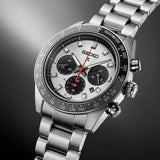 Buy Shop Seiko Prospex Speedtimer Solar Chronograph Silver Dial Silver Steel Strap Watch for Men - SSC911 USA Online