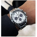 Buy Shop Seiko Prospex Speedtimer Solar Chronograph White Dial Silver Steel Strap Watch for Men - SSC813 USA Online