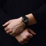 Buy Shop Seiko Prospex Speedtimer The Black Series Limited Edition Black Dial Black Steel Strap Watch for Men - SSC917 USA Online