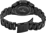 Buy Shop Seiko Prospex Speedtimer The Black Series Limited Edition Black Dial Black Steel Strap Watch for Men - SSC917 USA Online