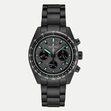 Buy Shop Seiko Prospex Speedtimer The Black Series Limited Edition Black Dial Black Steel Strap Watch for Men - SSC917 USA Online