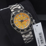 Buy Shop Seiko Prospex The Night of Siam Limited Edition Yellow Dial Silver Steel Strap Watch for Men - SPB487J1 USA Online