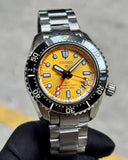 Buy Shop Seiko Prospex The Night of Siam Limited Edition Yellow Dial Silver Steel Strap Watch for Men - SPB487J1 USA Online