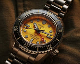 Buy Shop Seiko Prospex The Night of Siam Limited Edition Yellow Dial Silver Steel Strap Watch for Men - SPB487J1 USA Online