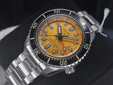 Buy Shop Seiko Prospex The Night of Siam Limited Edition Yellow Dial Silver Steel Strap Watch for Men - SPB487J1 USA Online