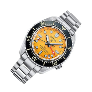 Buy Shop Seiko Prospex The Night of Siam Limited Edition Yellow Dial Silver Steel Strap Watch for Men - SPB487J1 USA Online