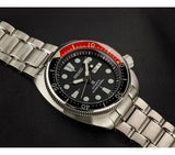 Buy Shop Seiko Prospex Turtle Divers Automatic Black Dial Silver Steel Strap Watch for Men - SRP789J1 USA Online