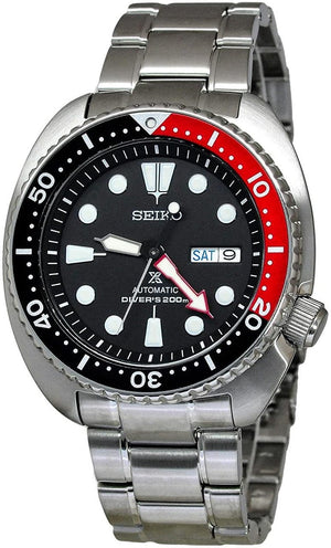 Buy Shop Seiko Prospex Turtle Divers Automatic Black Dial Silver Steel Strap Watch for Men - SRP789J1 USA Online