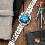 Buy Shop Seiko Prospex US Special Edition Automatic Blue Dial Silver Steel Strap Watch for Men - SRPH59 USA Online