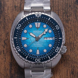 Seiko Prospex US Special Edition Automatic Blue Dial Silver Steel Strap Watch for Men - SRPH59