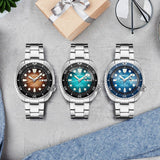 Buy Shop Seiko Prospex US Special Edition King Turtle Automatic Brown Dial Silver Steel Strap Watch for Men - SRPH55 USA Online