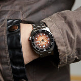 Buy Shop Seiko Prospex US Special Edition King Turtle Automatic Brown Dial Silver Steel Strap Watch for Men - SRPH55 USA Online